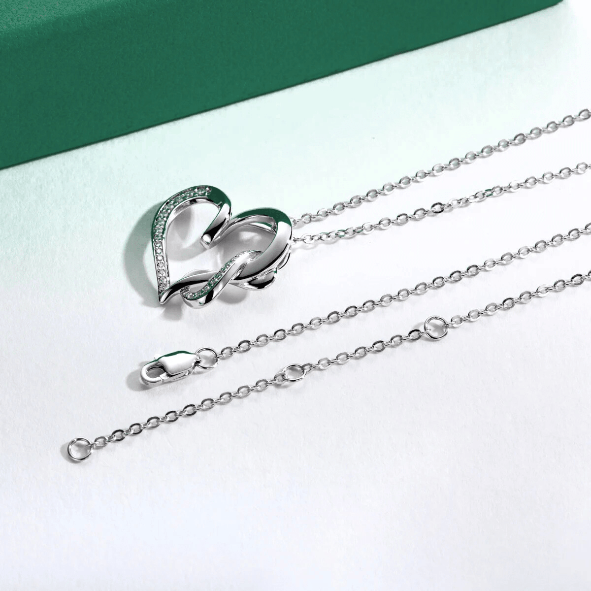 Colar Amor Infinito Moissanite Moissanite - Momi Jewel