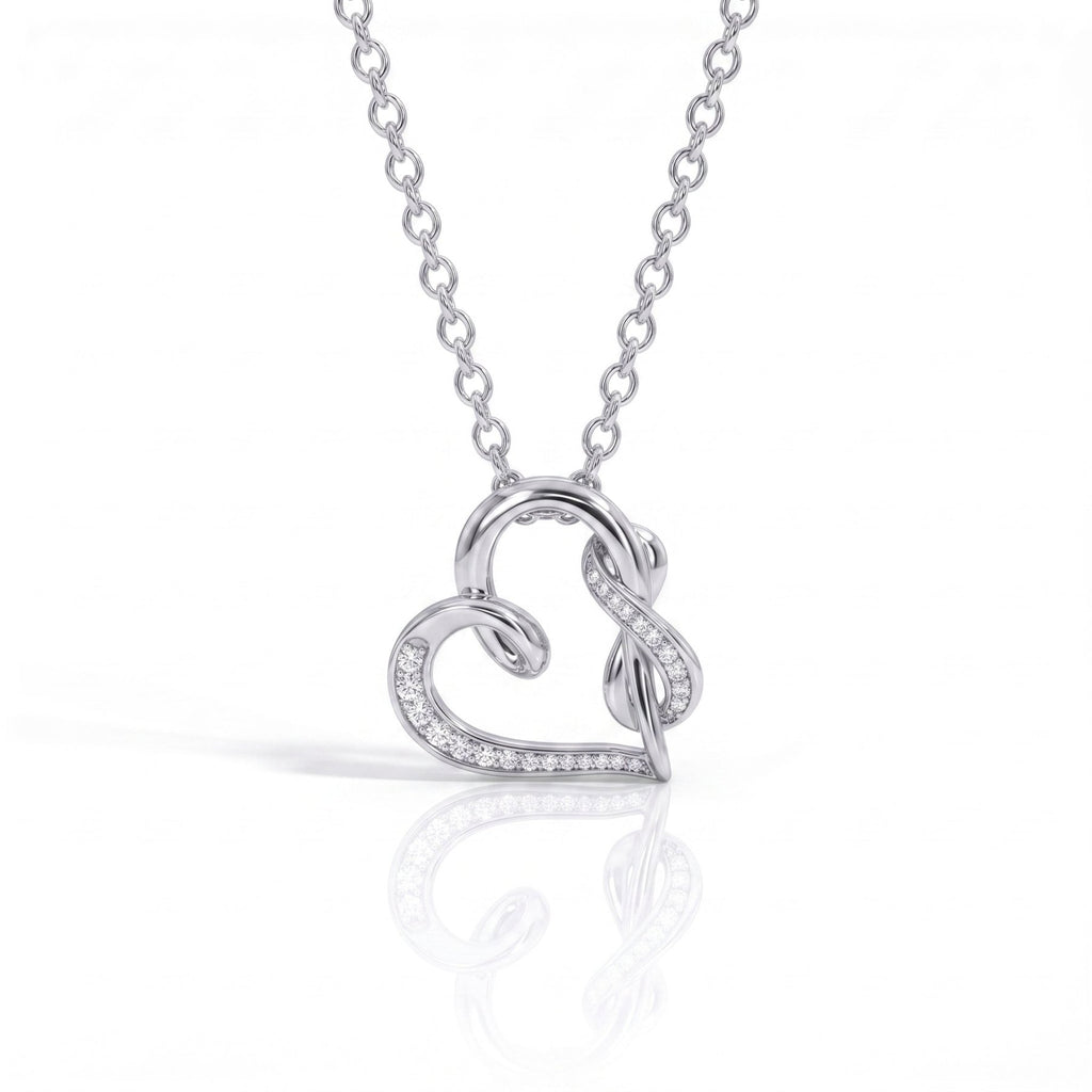 Colar Amor Infinito Moissanite Moissanite - Momi Jewel