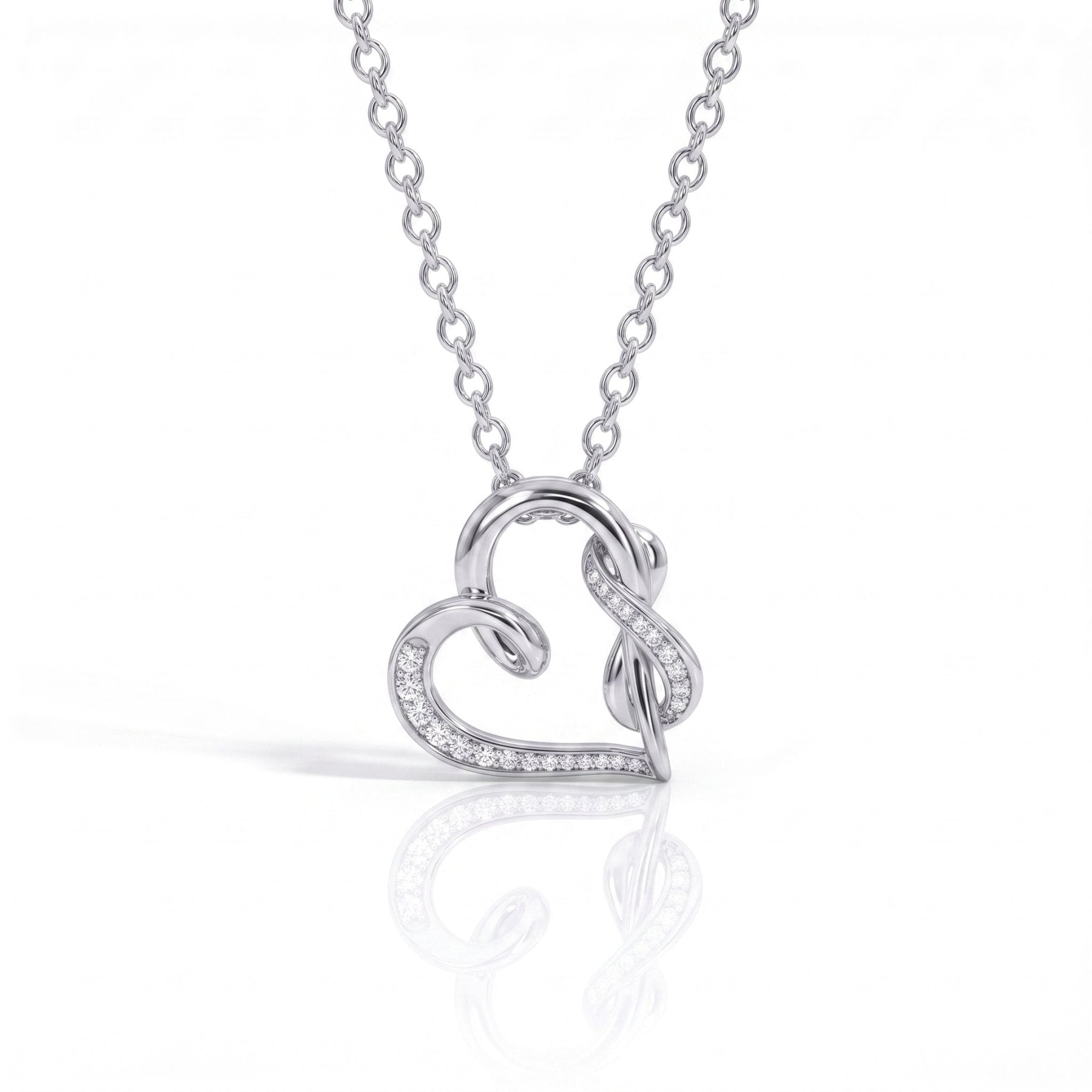 Colar Amor Infinito Moissanite Moissanite - Momi Jewel