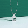 Colar Asscher Moissanite Moissanite - Momi Jewel