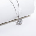 Colar Flower Moissanite Moissanite - Momi Jewel