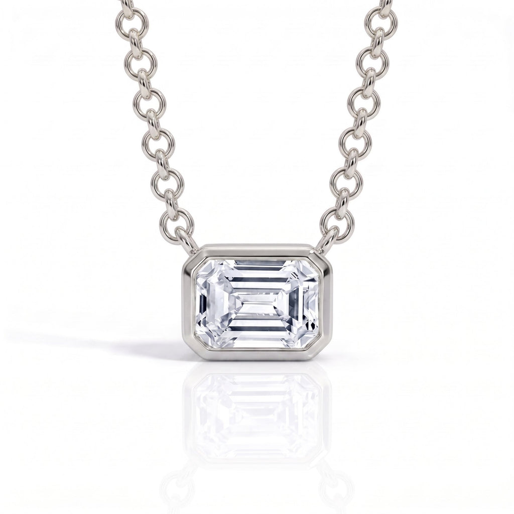 Colar Lauren Moissanite Moissanite - Momi Jewel