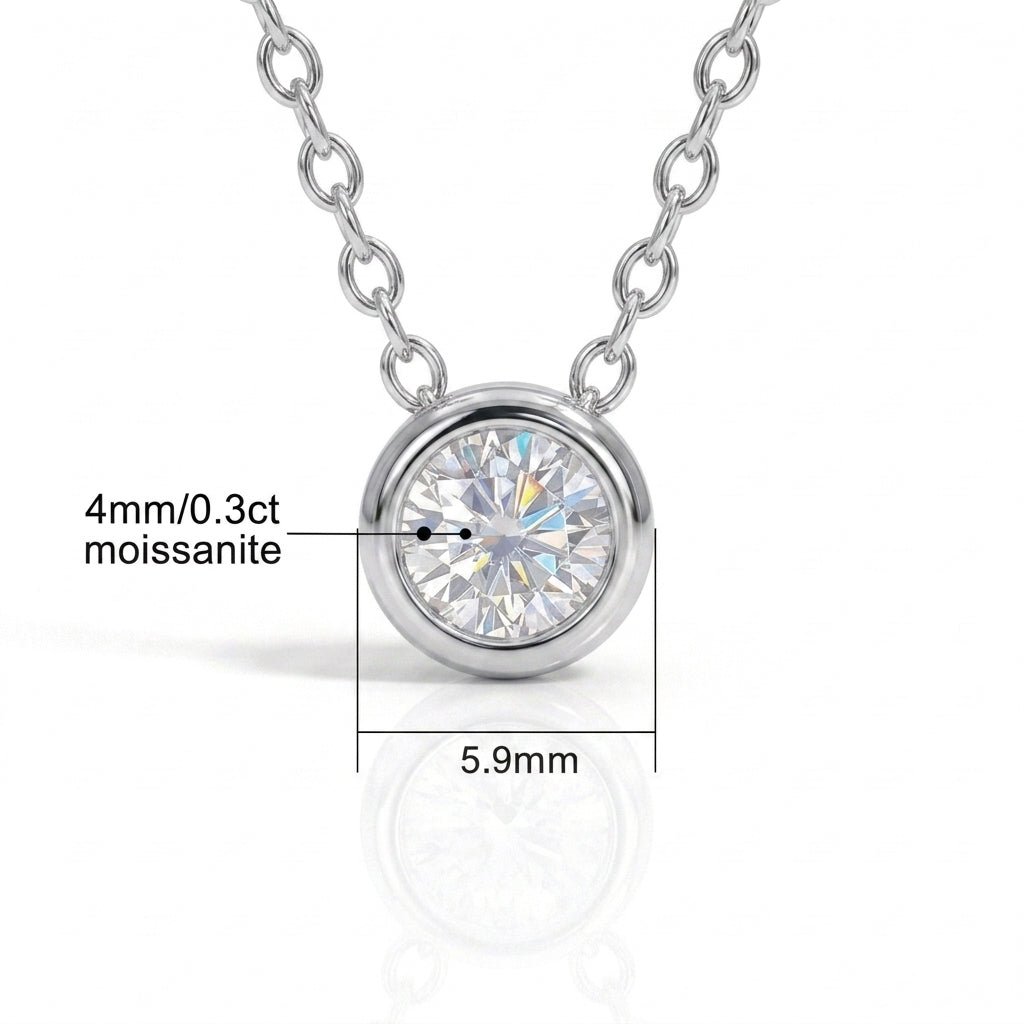 Colar Luci Moissanite Moissanite - Momi Jewel