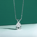 Colar Pera Moissanite Moissanite - Momi Jewel