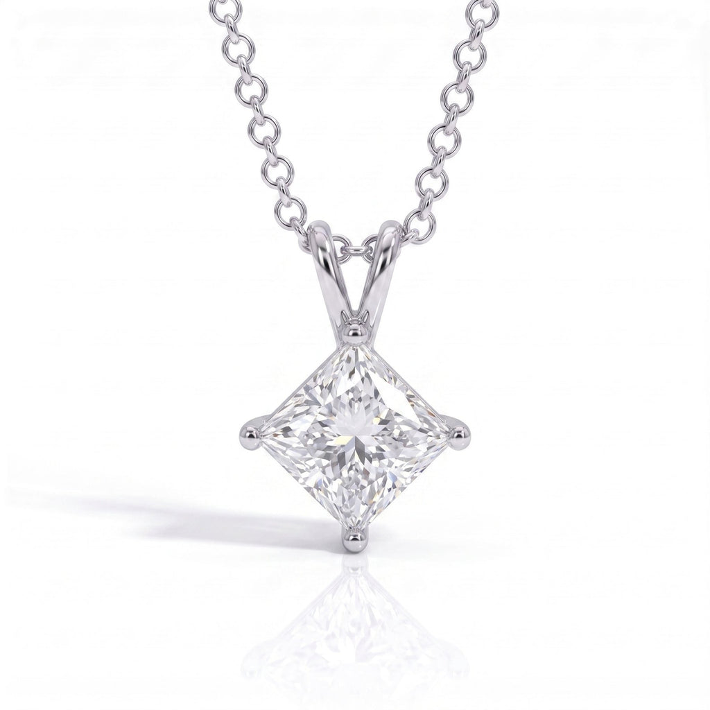 Colar Princess Moissanite Moissanite - Momi Jewel