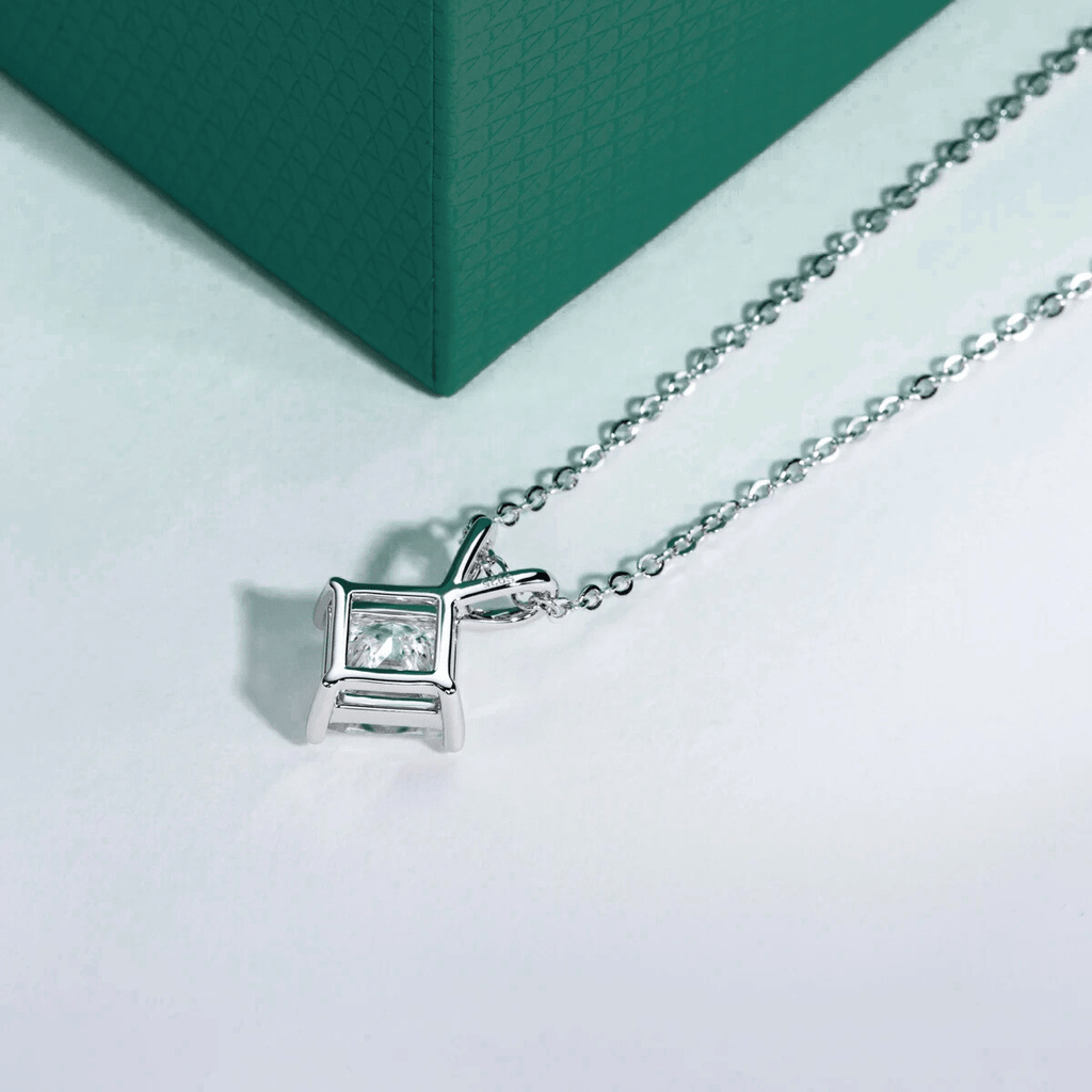 Colar Princess Moissanite Moissanite - Momi Jewel