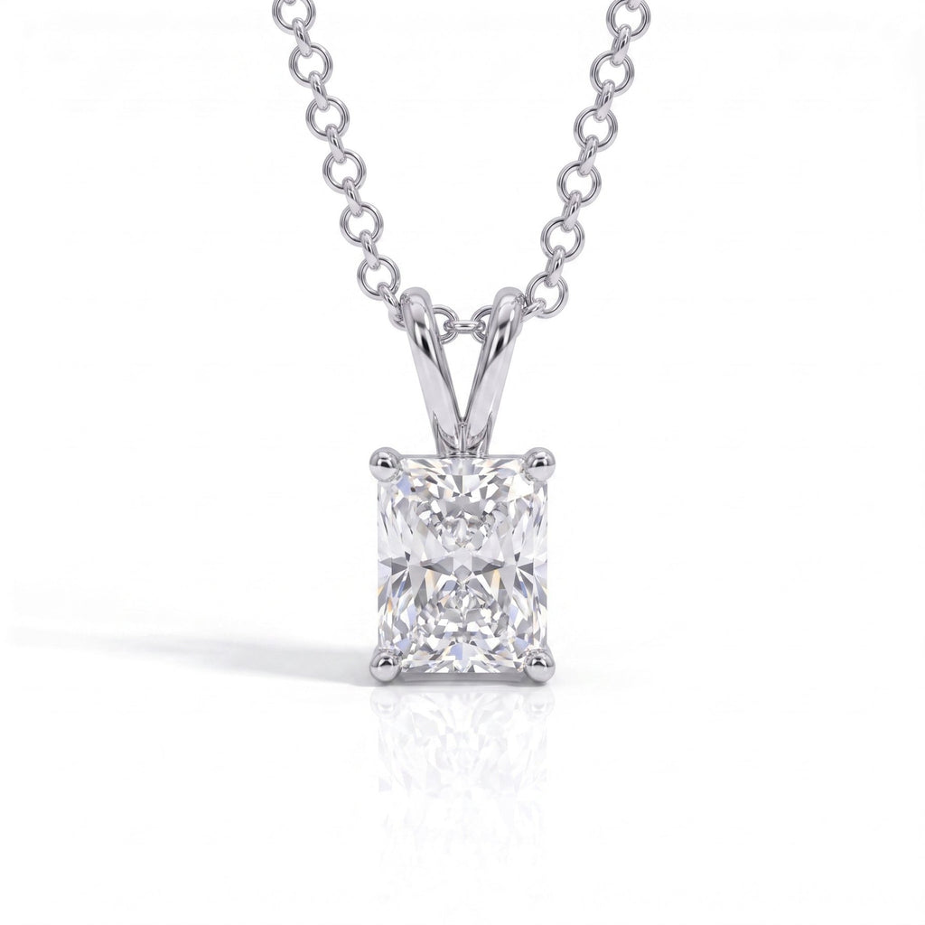 Colar Radiante Moissanite Moissanite - Momi Jewel