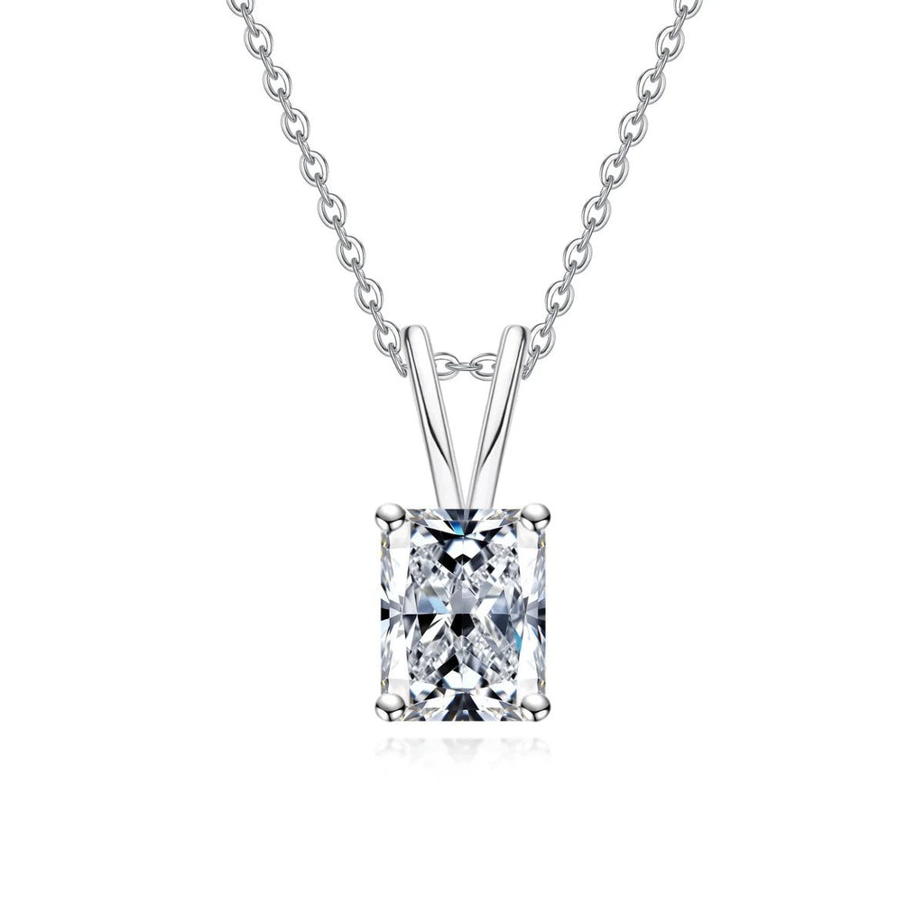 Colar Radiante Moissanite Moissanite - Momi Jewel