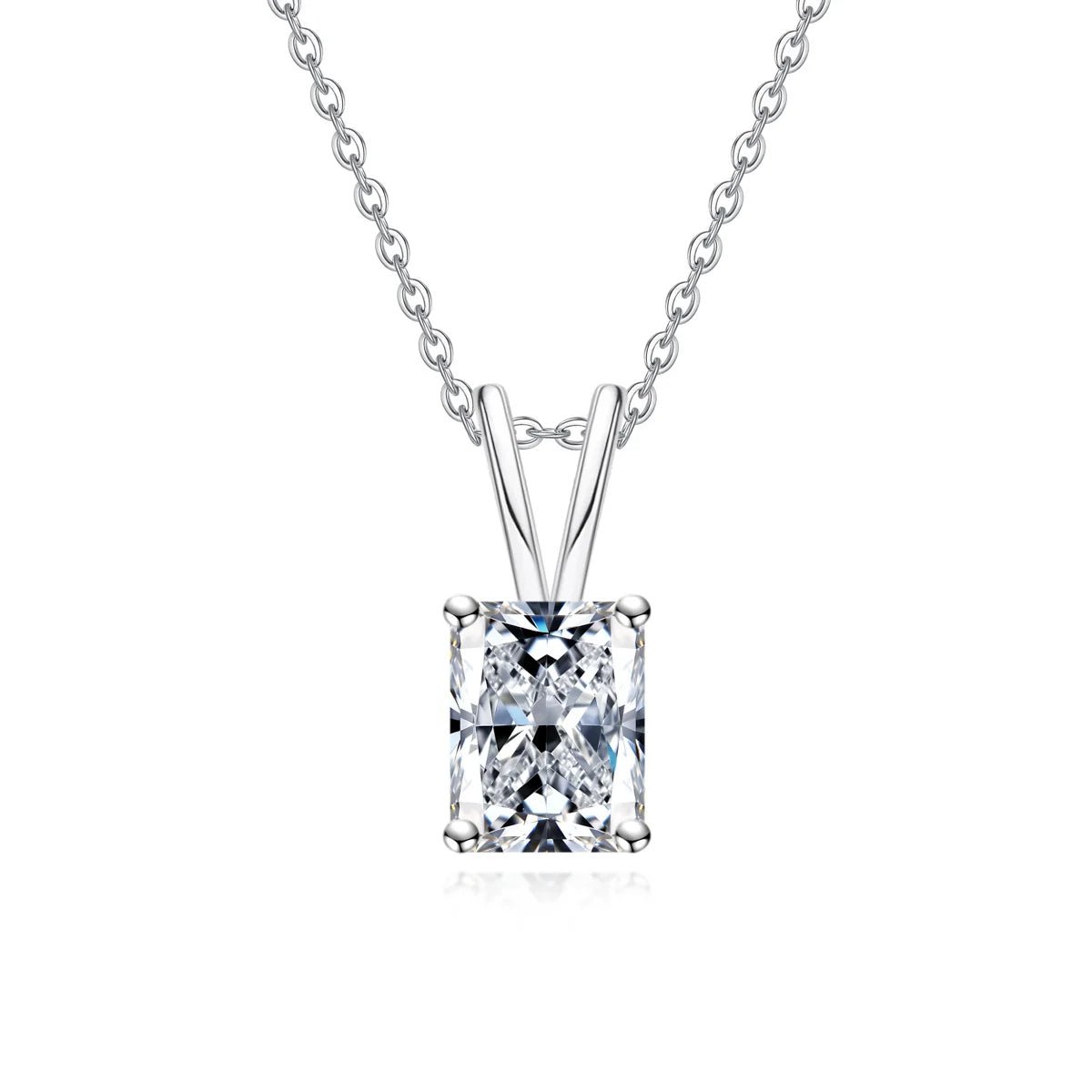 Colar Radiante Moissanite Moissanite - Momi Jewel
