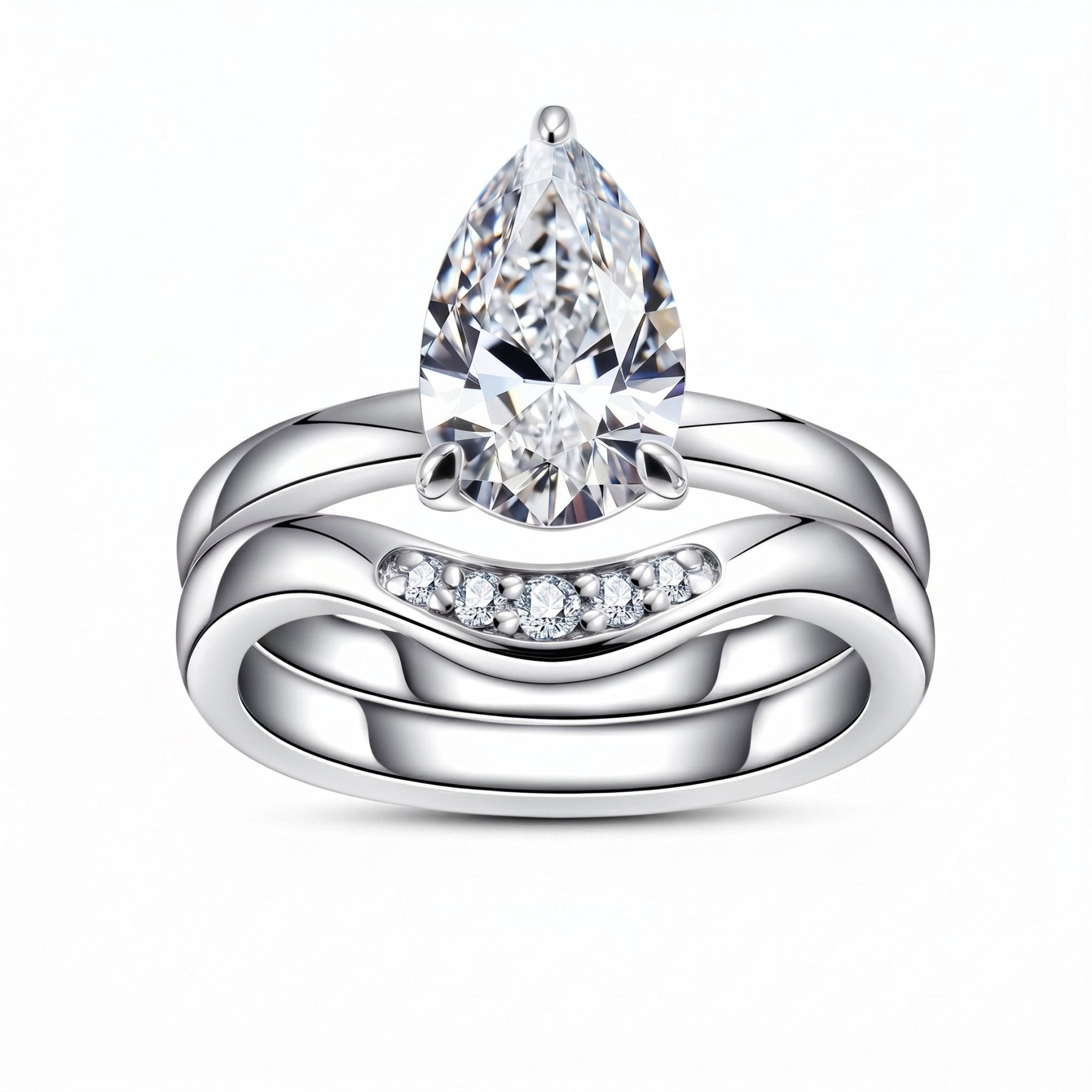 Conjunto Amora Moissanite Moissanite - Momi Jewel