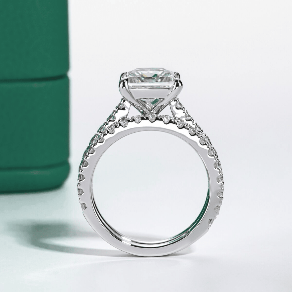Conjunto Princess Moissanite Moissanite - Momi Jewel