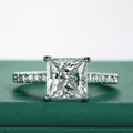 Conjunto Princess Moissanite Moissanite - Momi Jewel