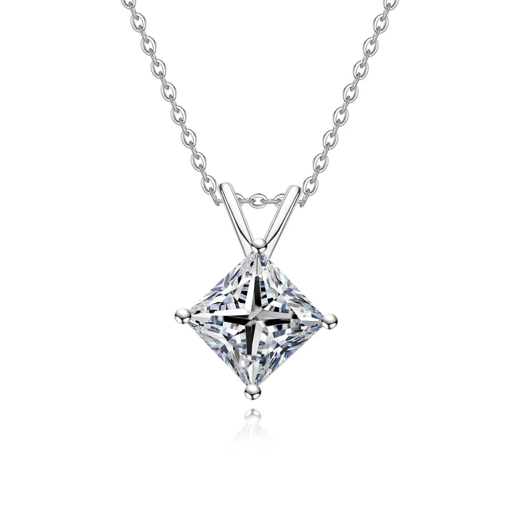 Colar Princess Moissanite