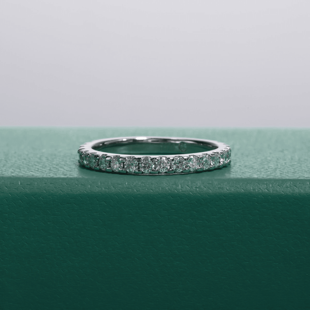 Meia Aliança Moissanite Moissanite - Momi Jewel