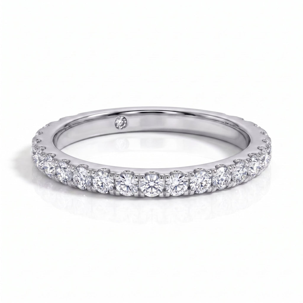 Meia Aliança Moissanite Moissanite - Momi Jewel