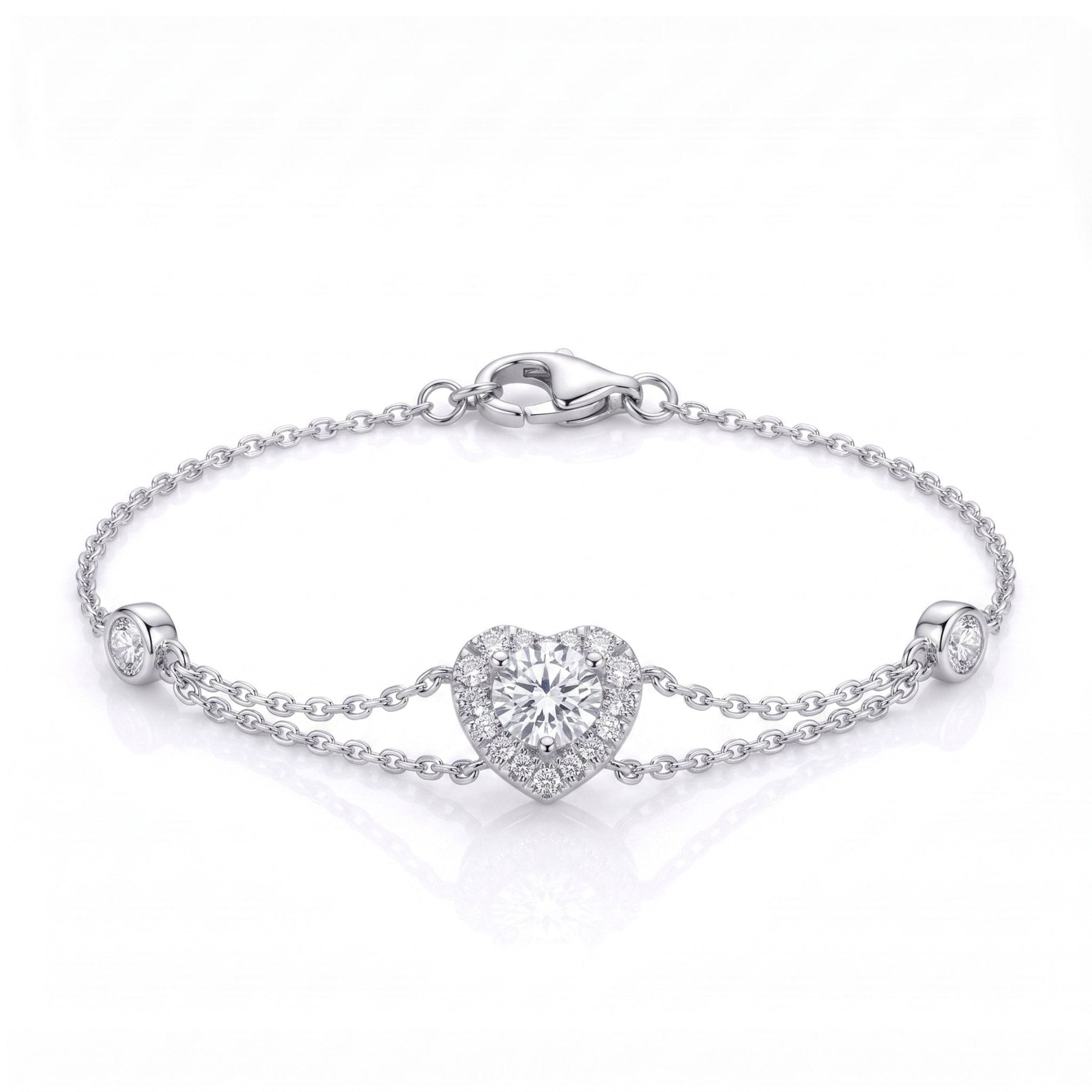 Pulseira Love Moissanite Moissanite - Momi Jewel