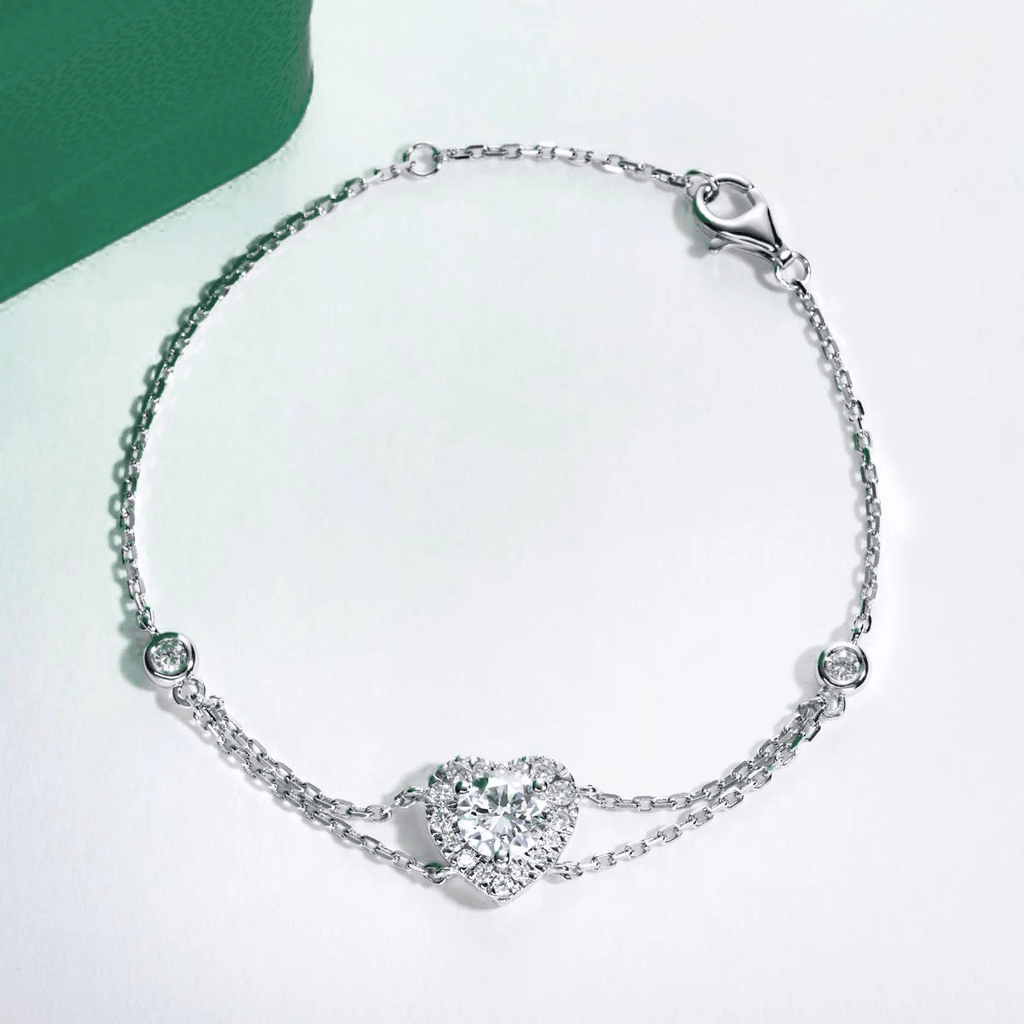 Pulseira Love Moissanite Moissanite - Momi Jewel