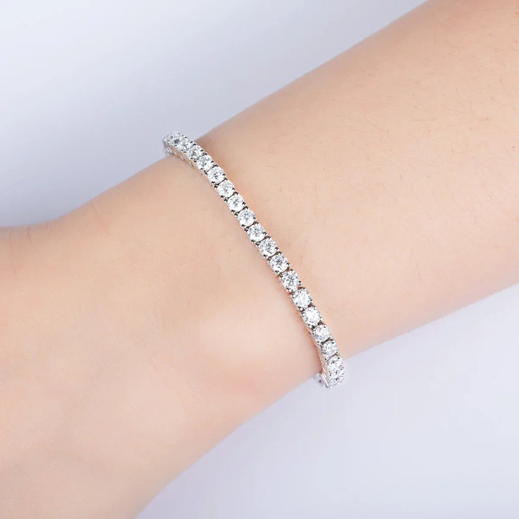 Pulseira Riviera Balance Moissanite Moissanite - Momi Jewel