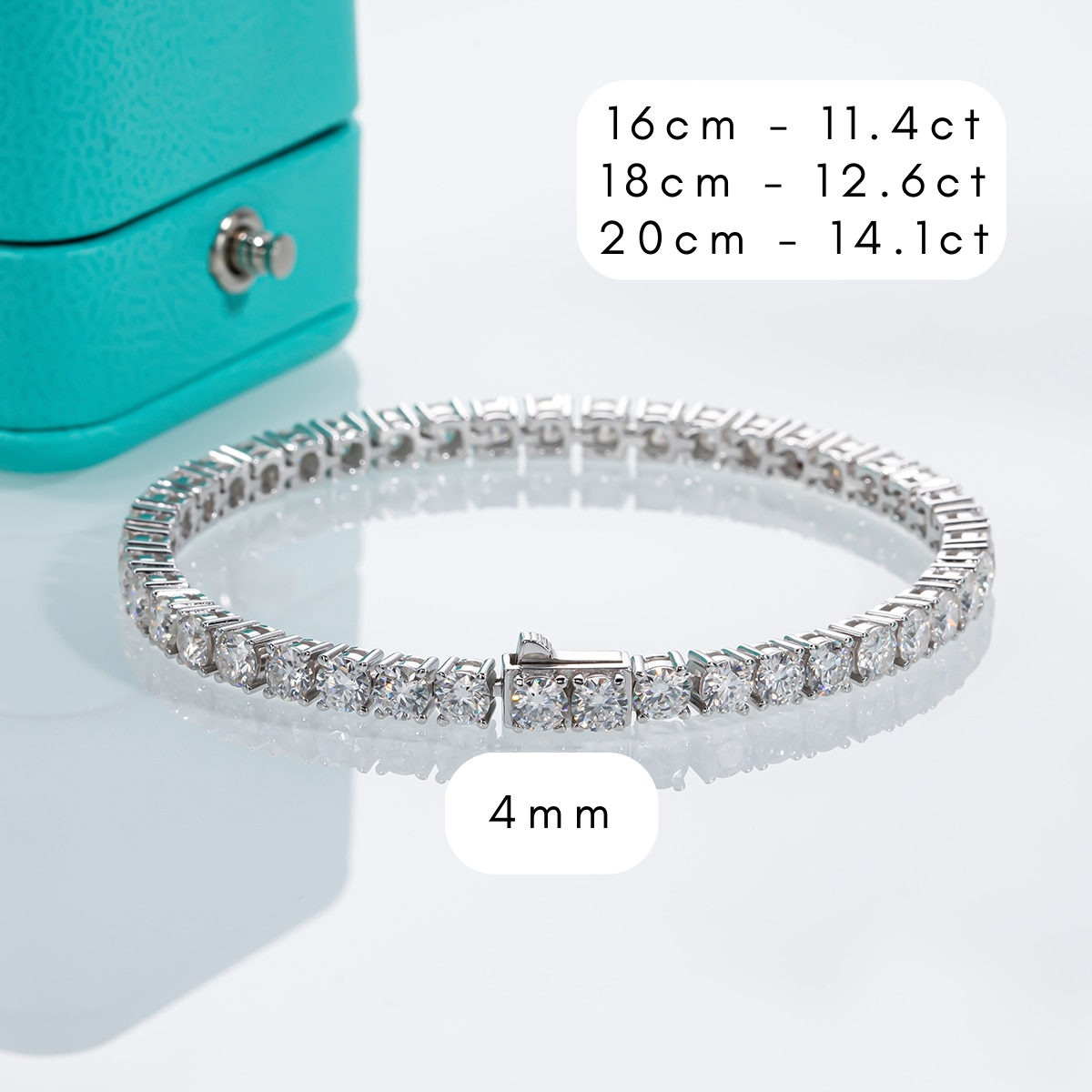 Pulseira Riviera Moissanite