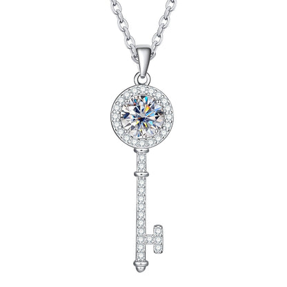 Colar Key Moissanite