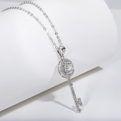 Colar Key Moissanite