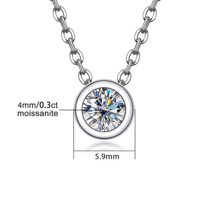 Colar Luci Moissanite